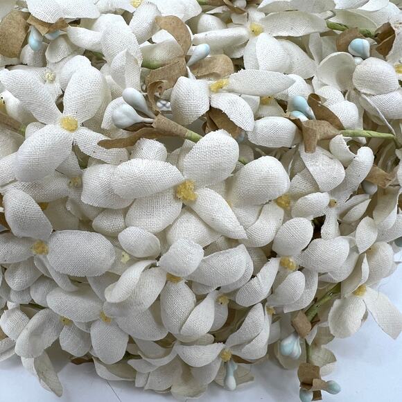 Vintage 60s Fascinator Pillbox Hat Dimensional Floral with Combs One Size - Picture 6 of 7